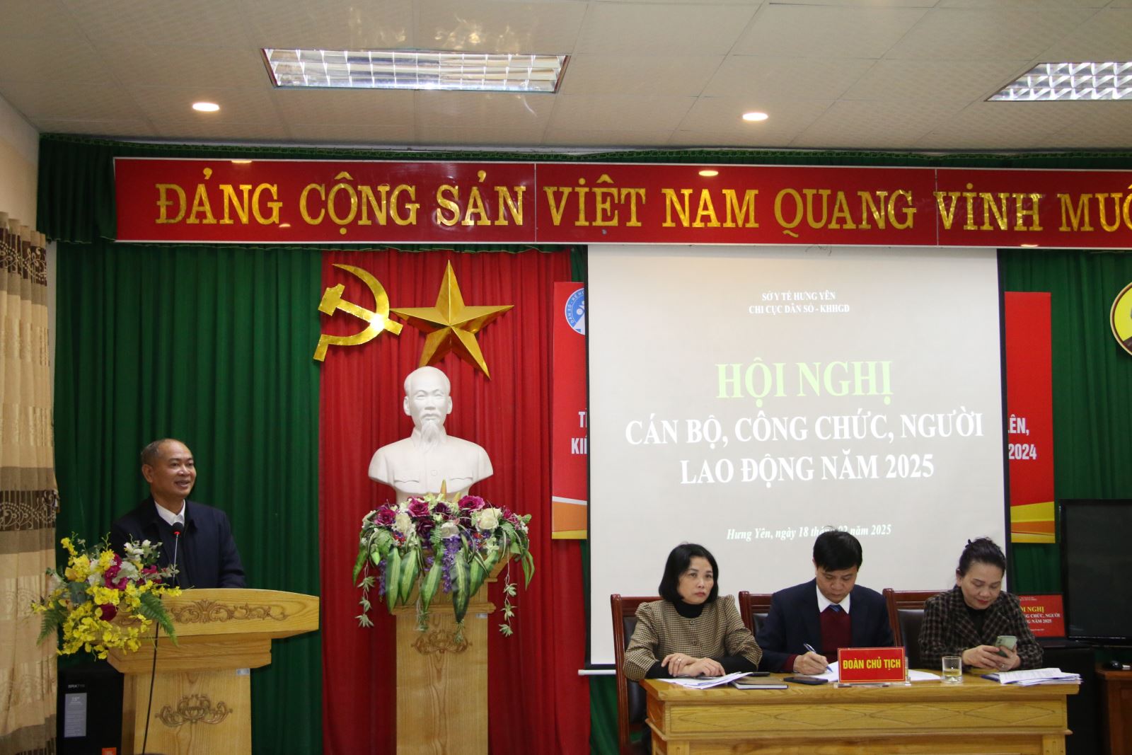 Hội nghị Cán bộ, công chức, người lao động Chi cục Dân số -Kế hoạch hóa gia đình năm 2025.